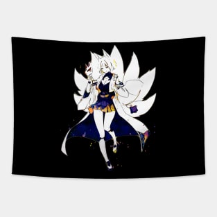 Pop Art Kaga Azur Lane Tapestry