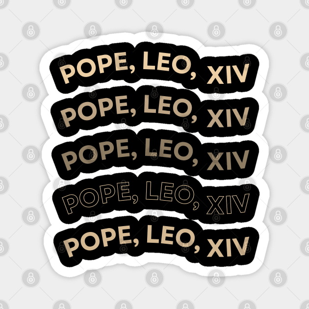 Pope-Leo-XIV Magnet by Creatifly Graphic Tees