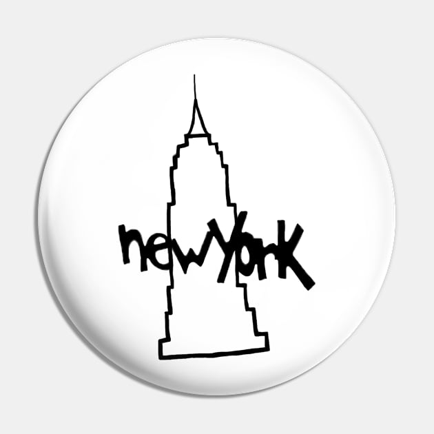 New York - Empire State Pin by notastranger