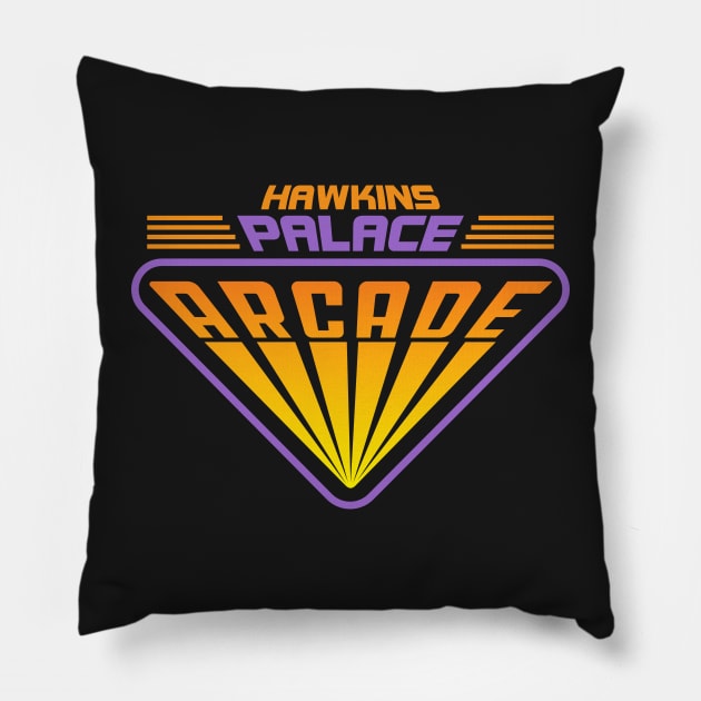 Hawkins Arcade Pillow by Cinestore Merch