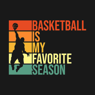 Basketball is my Favorite Season Vintage T-Shirt