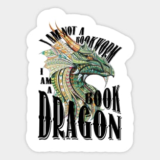 Glaurung, Father of Dragons Sticker for Sale by Bokeshisan