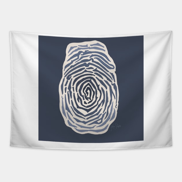 Fingerprint Tapestry by JSnipe