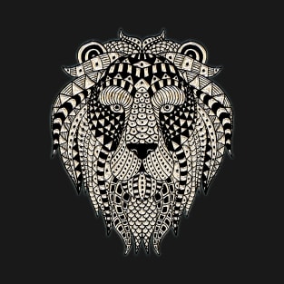 Lion zentangle T-Shirt