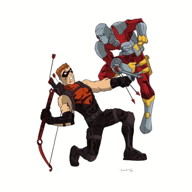 RED ARROW v.s. DEADSHOT by Young Justice Needs A Season 3