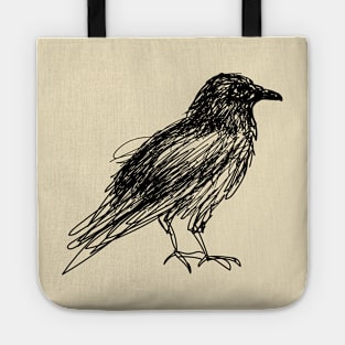 Crow (black) Tote