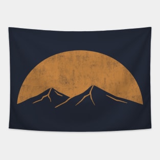 Mountains - Golden Version Tapestry