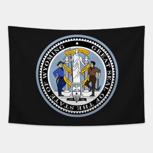 Wyoming Coat of Arms Tapestry