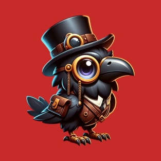 Steampunk Raven! T-Shirt