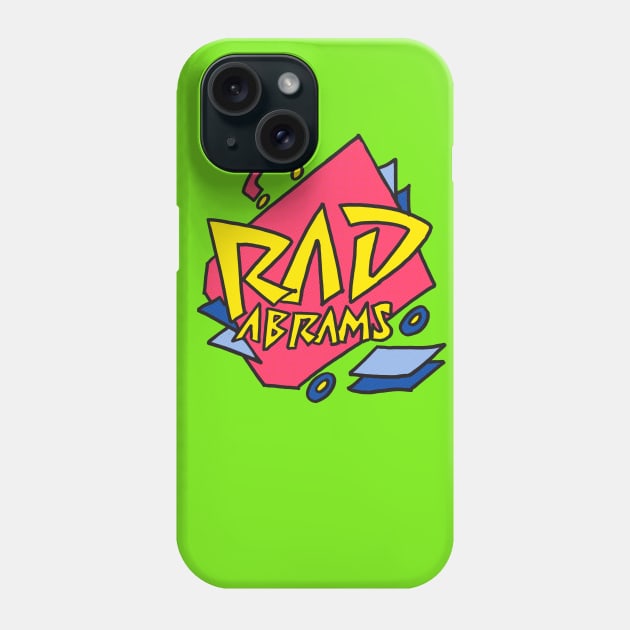 RAD ABRAMS Skateboard Attorney Phone Case by OSI 74