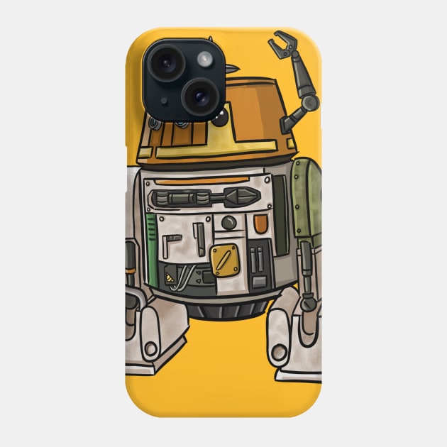 Rebel Toons Chopper Phone Case by SpaceMomCreations
