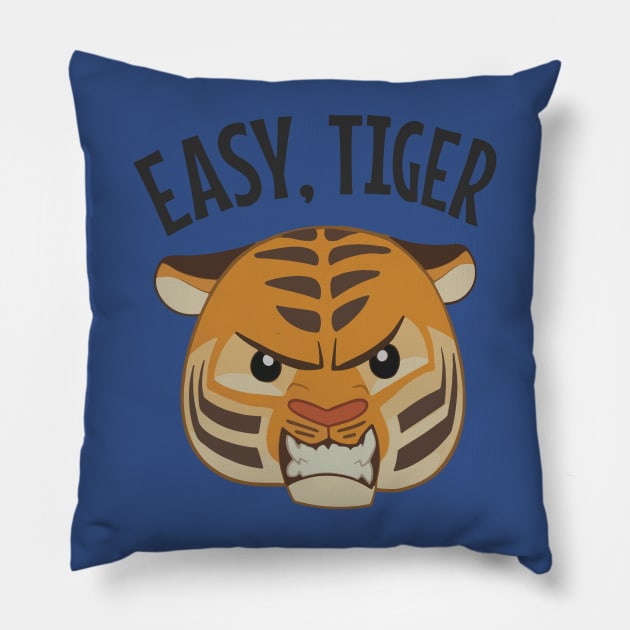 Easy Tiger 1 Pillow by equatorial porkchop