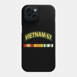 Army - Vietnam Tab - 67 w VN SVC Phone Case