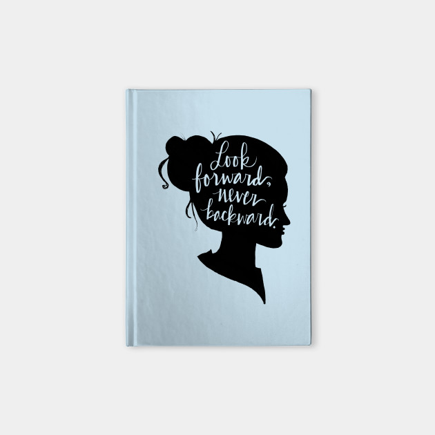Look Forward, Never Backward: Artsy Girl Silhouette