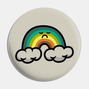 The Unhappy Rainbow Pin