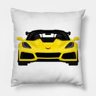 Z06 ZR1 YELLOW Pillow