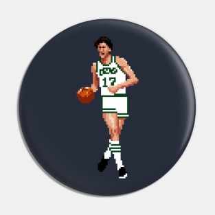 John Havlicek Pixel Dribble Pin