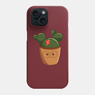 Cute potted cactus Phone Case