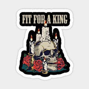 FIT FOR A KING VTG Magnet