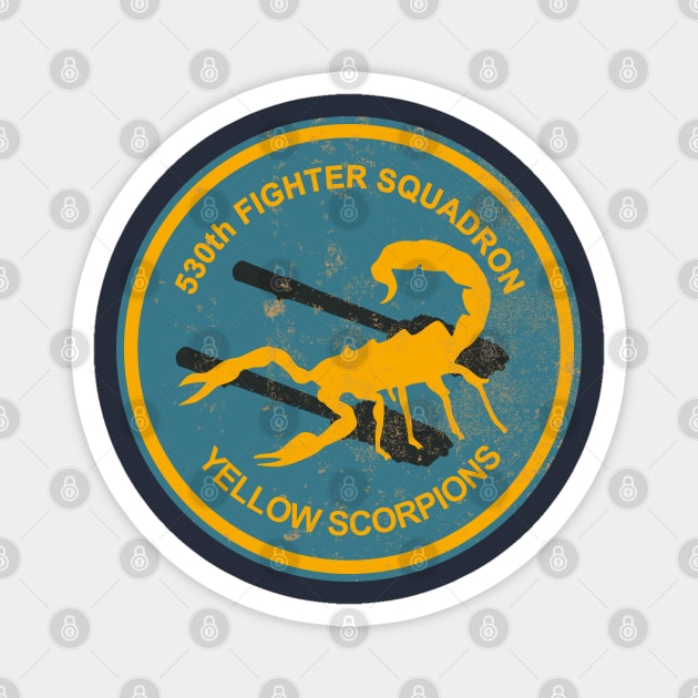 WW2 530th Fighter Squadron (distressed) Magnet by TCP