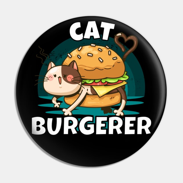 Cat Burgerer Pin by RockReflections