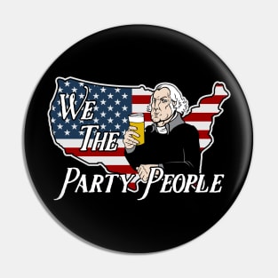 We The Party People D With George Washington Pin