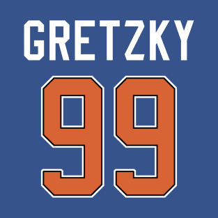 Edmonton Oilers - Wayne Gretzky T-Shirt