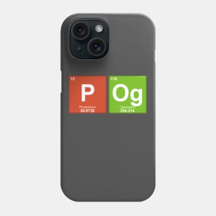 POG - Gamer Emote Meme - Periodic Table Design Phone Case