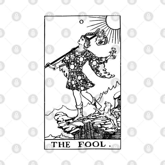 Tarot Card - 0 The Fool by isstgeschichte