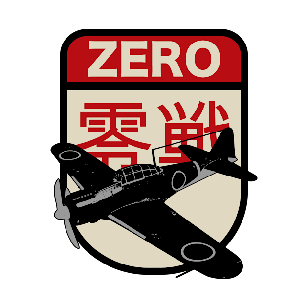 WW2 Japanese Zero by Tailgunnerstudios