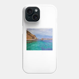 View from Second Valley Jetty in oil Phone Case