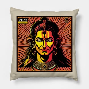 Dancing With Lord Shiva Vinyl Record Vol. 1 Pillow