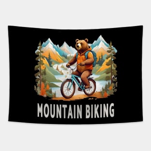 Mountain biking Tapestry