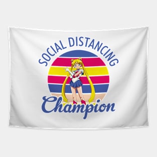 Sailor Moon Social Distancing Champion Tapestry