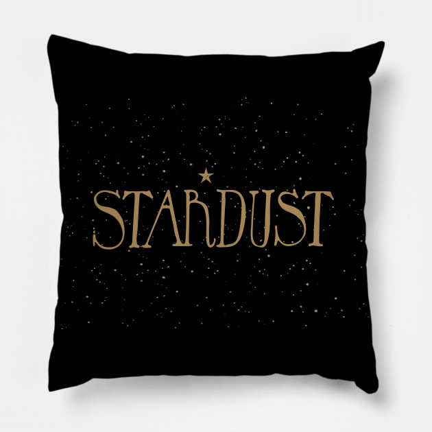 Stardust Pillow by BrookeFischerArt