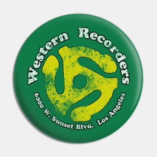 Western Recorders Pin