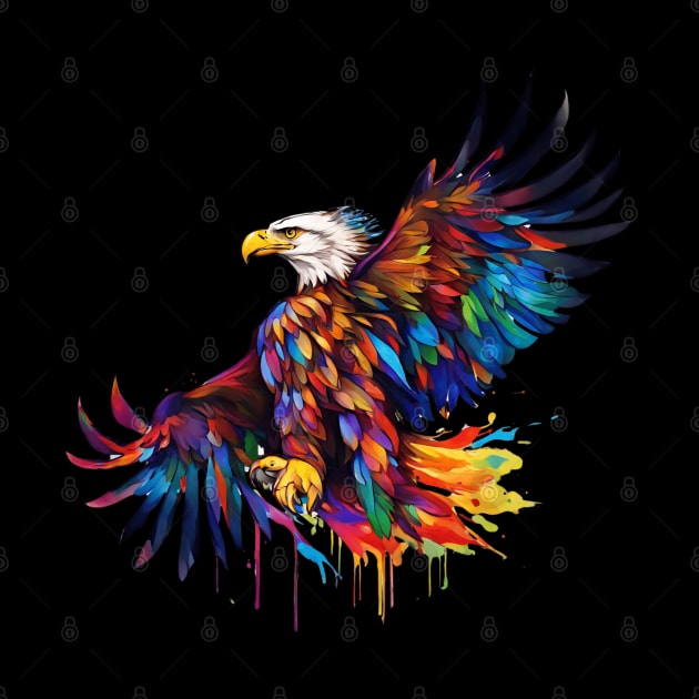 eagle colorfull melted by dodolanlaku