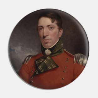 Captain Richard Gubbins by John Constable Pin