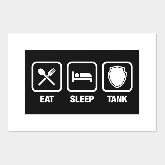 Eat Sleep Tank Tanker Gaming Lol Posters And Art Prints Teepublic