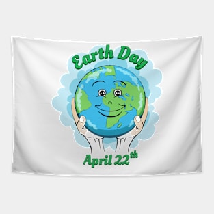 Happy Earth Day 5 Tapestry