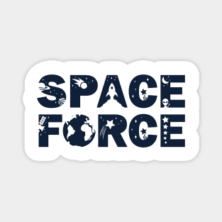Space Force Magnet