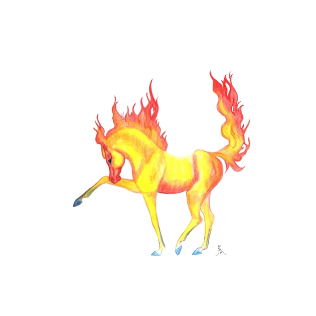 Fire Horse by RavensLanding