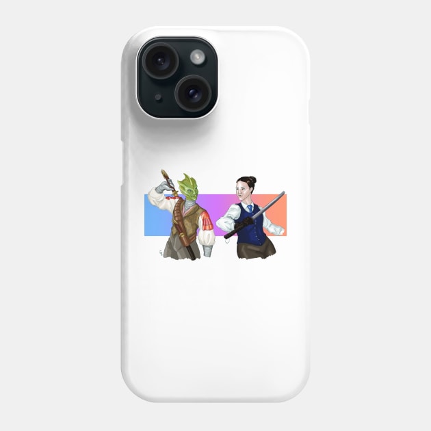 Vastra and Jenny Phone Case by ConnorATerro