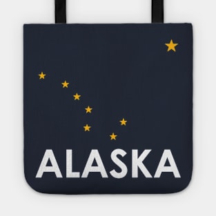 Travel Alaska Flag Stars Tote