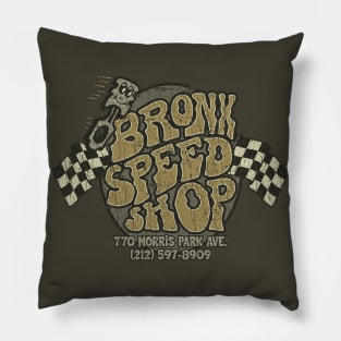 Bronx Speed Shop 1966 Pillow