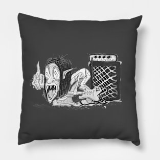 Melted rock zombie Pillow