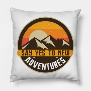 Vintage Make Arts Say Yes New Adventures For Pros Use Pillow