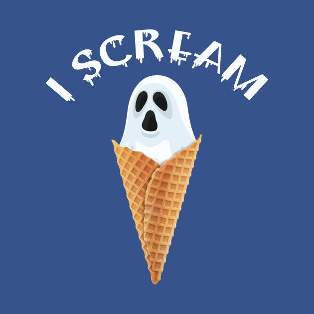 Disover Halloween I Scream Funny Ghost - Ghost - T-Shirt