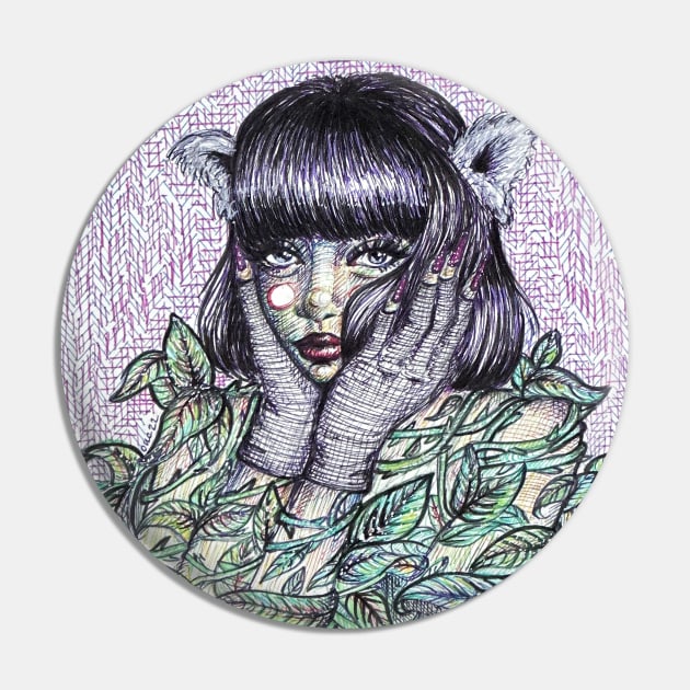 Wrapped Up Oona Cassidy Pin by oonakc