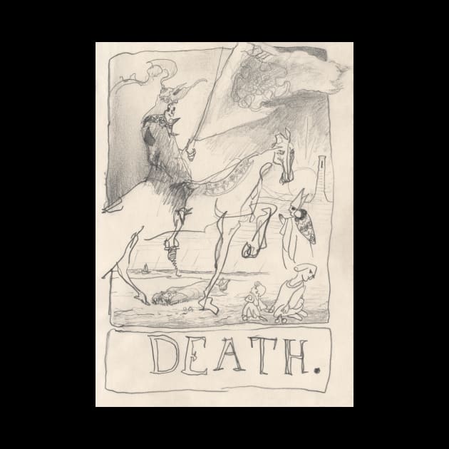 Death - Tarot XIII by AdrienSourdotArt